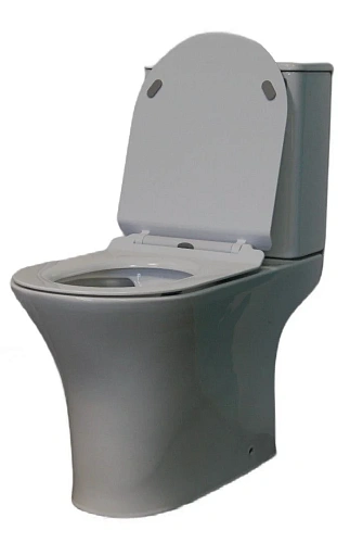 Унитаз напольный Ceruttispa BERNINA CT7193 безободковый, сиденье микролифт Унитаз напольный Ceruttispa BERNINA CT7193 безободковый, сиденье микролифт