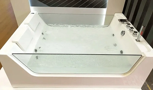 Акриловая ванна Ceruttispa C-454A 1700x1200x580 гидромассажная Акриловая ванна Ceruttispa C-454A 1700x1200x580 гидромассажная