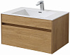 Картинка анонса товара «тумба под раковину vincea chiara 80 y.oak vmc-1c800yo»