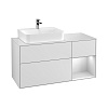 Картинка анонса товара «тумба под раковину villeroy &amp; boch finion 120 см, с подсветкой f151mtmt»