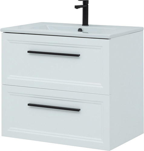 Тумба с раковиной STWORKI Эстерсунд 75 белая матовая 440912 Тумба с раковиной STWORKI Эстерсунд 75 белая матовая 440912