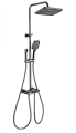 Душевая система Wonzon & Woghand с термостатом, темный графит (WW-B3112-BGG) Душевая система Wonzon & Woghand с термостатом, темный графит (WW-B3112-BGG)
