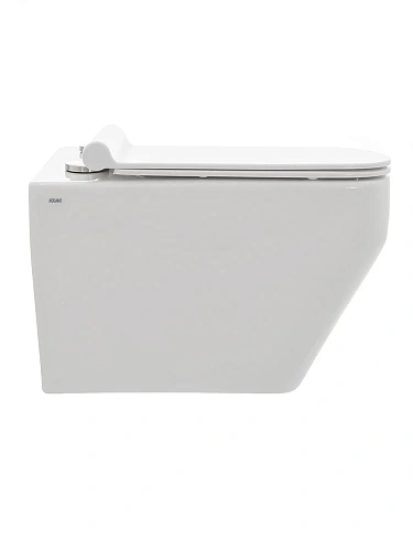 Унитаз подвесной AQUAme AQM2009 с сиденьем SoftClose, технология смыва Rimless, скрытый крепеж 525х3 Унитаз подвесной AQUAme AQM2009 с сиденьем SoftClose, технология смыва Rimless, скрытый крепеж 525х3