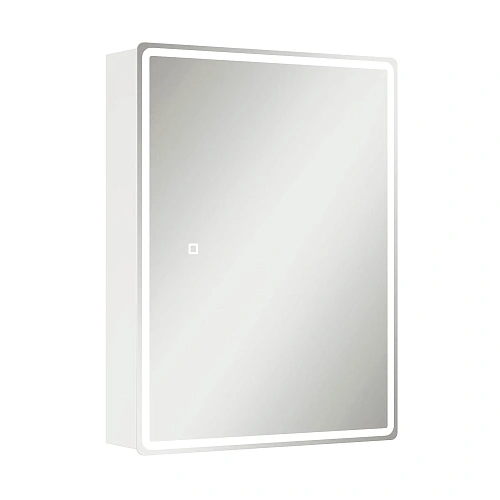 Зеркальный шкаф Onika Орби 60 см 206087 с подсветкой, универсальный Зеркальный шкаф Onika Орби 60 см 206087 с подсветкой, универсальный