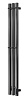 Картинка анонса товара «полотенцесушитель электрический teso azaro stick cube 12sf3gm 1200x120 оружейная сталь»