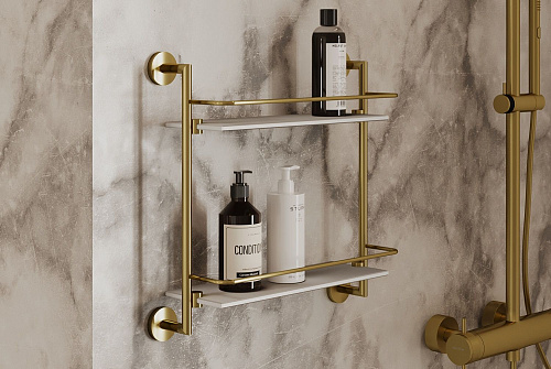 Полка Allen Brau Priority 6.31015-GB золото Полка Allen Brau Priority 6.31015-GB золото