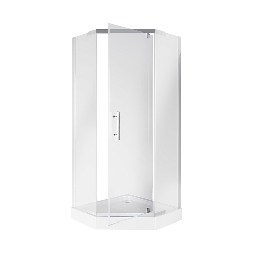 Душевой уголок Niagara Eco NG-009-14D (900х900х1950) низкий поддон (13 см) стекло прозрачное _0091422D Душевой уголок Niagara Eco NG-009-14D (900х900х1950) низкий поддон (13 см) стекло прозрачное _0091422D