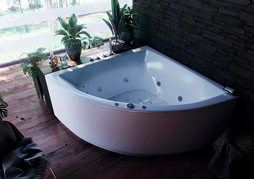 Акриловая ванна Aquatek Юпитер 150x150 угловая, универсальная, с каркасом UPT150-0000046 Акриловая ванна Aquatek Юпитер 150x150 угловая, универсальная, с каркасом UPT150-0000046