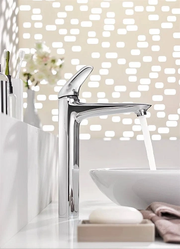 Смеситель для раковины GROHE Eurostyle, свободностоящий, хром (23719003) Смеситель для раковины GROHE Eurostyle, свободностоящий, хром (23719003)