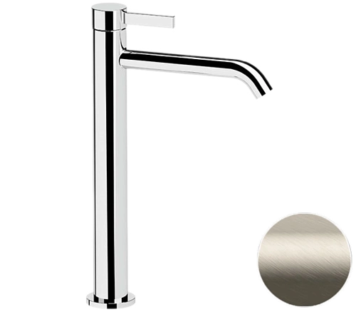 Смеситель для раковины Remer Metrica MC11LXLXV, сталь Смеситель для раковины Remer Metrica MC11LXLXV, сталь