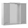 Зеркальный шкаф BRIZ Бриз 22-85 362 02-22085-00 00 БЕЛ белый Зеркальный шкаф BRIZ Бриз 22-85 362 02-22085-00 00 БЕЛ белый