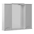 Зеркальный шкаф BRIZ Бриз 22-85 362 02-22085-00 00 БЕЛ белый Зеркальный шкаф BRIZ Бриз 22-85 362 02-22085-00 00 БЕЛ белый