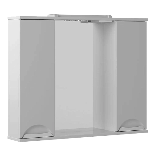 Зеркальный шкаф BRIZ Бриз 22-85 362 02-22085-00 00 БЕЛ белый Зеркальный шкаф BRIZ Бриз 22-85 362 02-22085-00 00 БЕЛ белый