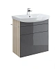 Тумба под раковину Cersanit SMART 70 ясень, серый (B-SU-SMA-CA70/Gr)