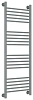 Полотенцесушитель водяной Сунержа Богема+ прямая 1200х400 7042-0220-1240 RAL 7042 Транспортный серый