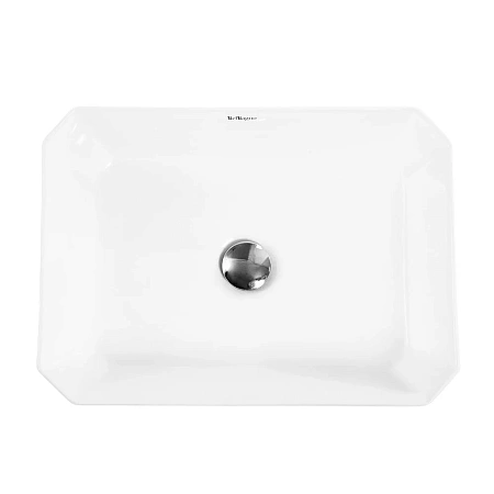Раковина BelBagno BB1386 490x380 белый Раковина BelBagno BB1386 490x380 белый