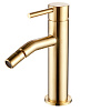 Картинка анонса товара «смеситель для биде aquame siena aqm 6216gg glossy gold aqm6216gg»