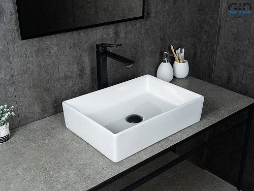 Раковина Gid N1204 51225 накладная белая 45x32x11 Раковина Gid N1204 51225 накладная белая 45x32x11