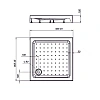 Душевой поддон Vincea VST-3AS-9090, 900x900x150 Душевой поддон Vincea VST-3AS-9090, 900x900x150