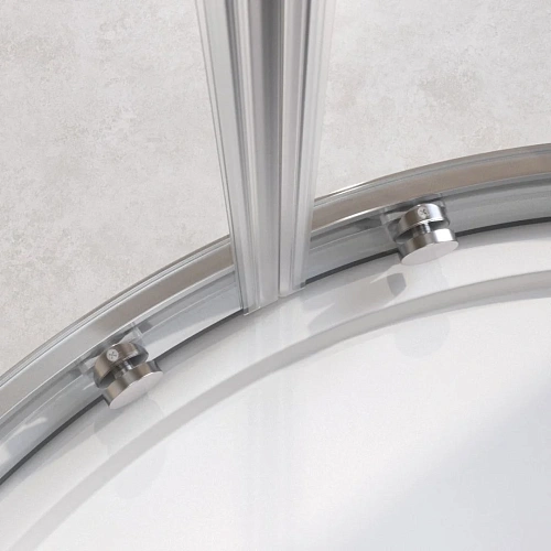 Душевой уголок CEZARES RELAX-304-R-2-90-C-CR 90x90см стекло прозрачное, профиль хром Душевой уголок CEZARES RELAX-304-R-2-90-C-CR 90x90см стекло прозрачное, профиль хром