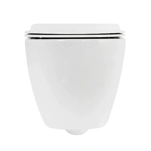 Унитаз подвесной CEZARES STYLUS-TOR CZR-6601-TH-TOR/CZR-2011-SC безободковый с сиденьем Унитаз подвесной CEZARES STYLUS-TOR CZR-6601-TH-TOR/CZR-2011-SC безободковый с сиденьем