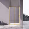 Картинка анонса товара «душевая дверь vincea slim 8mm vdp-4sl120clg, брашированное золото, стекло прозрачное»