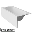 Экран для ванны фронтальный WHITECROSS 1102.1XXXX.200 белый матовый из искусственного камня Экран для ванны фронтальный WHITECROSS 1102.1XXXX.200 белый матовый из искусственного камня