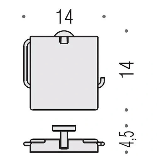 Держатель туалетной бумаги Colombo Nordic B5291.CR с крышкой, хром Держатель туалетной бумаги Colombo Nordic B5291.CR с крышкой, хром