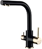 Смеситель для кухни ESSEN, антрацит-бронза, 213011-401BR, Paulmark Es213011-401BR