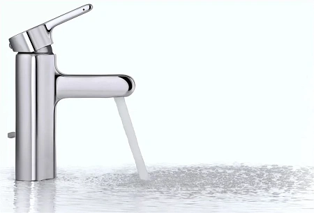 Смеситель для раковины Jacob Delafon Singulier E10860-CP с донным клапаном Смеситель для раковины Jacob Delafon Singulier E10860-CP с донным клапаном