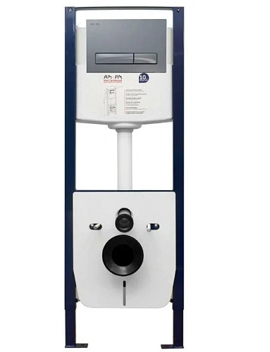 Инсталляция для унитаза AM.PM I012702 с клавишей хром глянцевый I012702/I014151 Инсталляция для унитаза AM.PM I012702 с клавишей хром глянцевый I012702/I014151