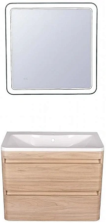 Тумба под раковину Style Line Атлантика 80, Люкс ясень перламутр, PLUS ЛС-00000684 Тумба под раковину Style Line Атлантика 80, Люкс ясень перламутр, PLUS ЛС-00000684