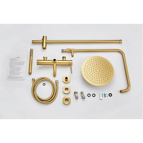 Душевая система Milacio Ultra ( MCU.151.GD ) золото Душевая система Milacio Ultra ( MCU.151.GD ) золото