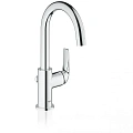 Смеситель для раковины GROHE BauCurve со сливным гарнитуром, L-Size, хром (23090000) Смеситель для раковины GROHE BauCurve со сливным гарнитуром, L-Size, хром (23090000)