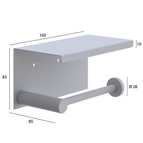 Держатель туалетной бумаги Boheme Uno 10971-BRB с крышкой BRUSHED BRONZE Держатель туалетной бумаги Boheme Uno 10971-BRB с крышкой BRUSHED BRONZE