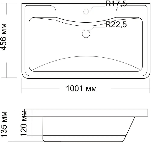 Комплект мебели STWORKI Монтре 100 белая 555341 Комплект мебели STWORKI Монтре 100 белая 555341