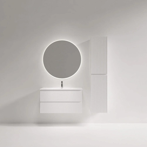 Тумба под раковину SANCOS Snob SNR90/39W R 890х390х500 Bianco подвесная Тумба под раковину SANCOS Snob SNR90/39W R 890х390х500 Bianco подвесная