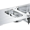 Кухонная мойка GROHE K200 60-S 96.5/50 (31564SD1) Кухонная мойка GROHE K200 60-S 96.5/50 (31564SD1)
