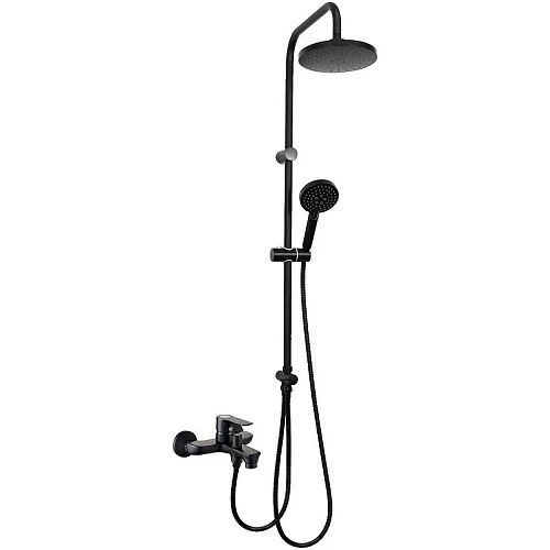 Душевая система Orange Aristo M19-932b с изливом, черный Душевая система Orange Aristo M19-932b с изливом, черный