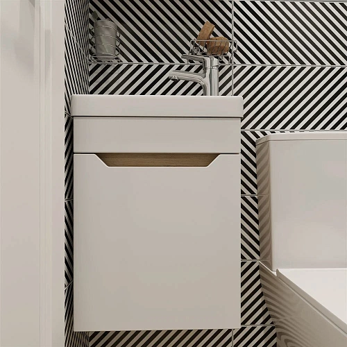 Комплект мебели DIWO Архангельск 40 подвесная, дуб сонома 569590 Комплект мебели DIWO Архангельск 40 подвесная, дуб сонома 569590