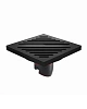 Душевой трап Orange TR01-008b 100х100 черный