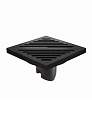 Душевой трап Orange TR01-008b 100х100 черный Душевой трап Orange TR01-008b 100х100 черный