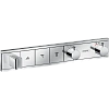 Смеситель для душа hansgrohe RainSelect на 3 потребителя термостатический, хром 15356000