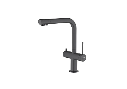 Смеситель для кухни Aquatek ЕВРОПА AQ1385MB Черный матовый Смеситель для кухни Aquatek ЕВРОПА AQ1385MB Черный матовый