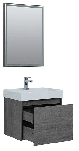 Комплект мебели Aquanet Nova Lite 60 дуб рошелье (1 ящик) 00242923 Комплект мебели Aquanet Nova Lite 60 дуб рошелье (1 ящик) 00242923