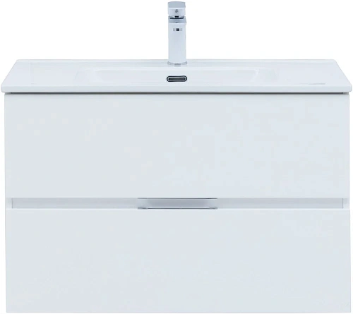Тумба под раковину Aquanet Алвита New 80 2 ящика, белый матовый 00277514 Тумба под раковину Aquanet Алвита New 80 2 ящика, белый матовый 00277514