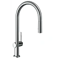 Смеситель для кухни hansgrohe Talis M54, однорычажный, 210, с вытяжным душем, 2jet 72800000 Смеситель для кухни hansgrohe Talis M54, однорычажный, 210, с вытяжным душем, 2jet 72800000