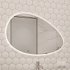 Зеркало STWORKI Скаген 92 с подсветкой, белое, инфракрасное управление, овальное 551011 Зеркало STWORKI Скаген 92 с подсветкой, белое, инфракрасное управление, овальное 551011
