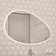 Зеркало STWORKI Скаген 92 с подсветкой, белое, инфракрасное управление, овальное 551011 Зеркало STWORKI Скаген 92 с подсветкой, белое, инфракрасное управление, овальное 551011