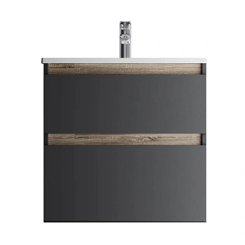 Тумба под раковину AM.PM X-Joy M85AFHX0652BM подвесная, 65 см, черный матовый Тумба под раковину AM.PM X-Joy M85AFHX0652BM подвесная, 65 см, черный матовый